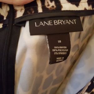 Lane Bryant Animal Print Skirt